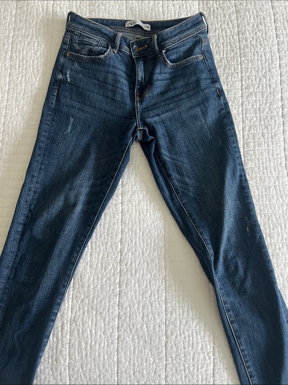 Zara Indigo Stretch Skinny Jeans - Women's